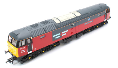 R30543 RailRoad Class 47/7 RES 47749 'Atlantic College' Diesel Locomotive
