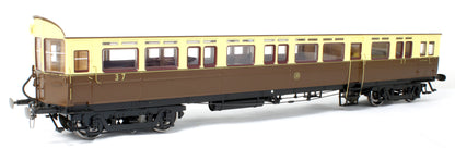 Pre-Owned Autocoach GWR 37 Shirtbutton Chocolate & Cream - Light Bar & DCC Sound Fitted