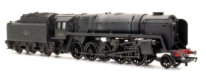 Pre-Owned RailRoad BR Black 2-10-0 9F '92221' Steam Locomotive - DCC Fitted - Custom Weathered