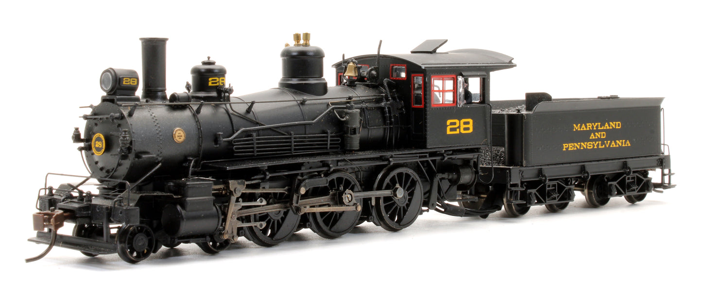 Pre-Owned 4-6-0 Maryland & Pennsylvania #28 (52" Driver) - DCC Sound