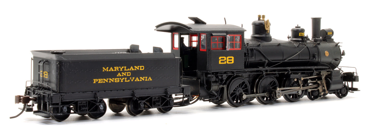 Pre-Owned 4-6-0 Maryland & Pennsylvania #28 (52" Driver) - DCC Sound