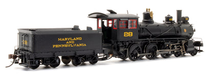 Pre-Owned 4-6-0 Maryland & Pennsylvania #28 (52" Driver) - DCC Sound