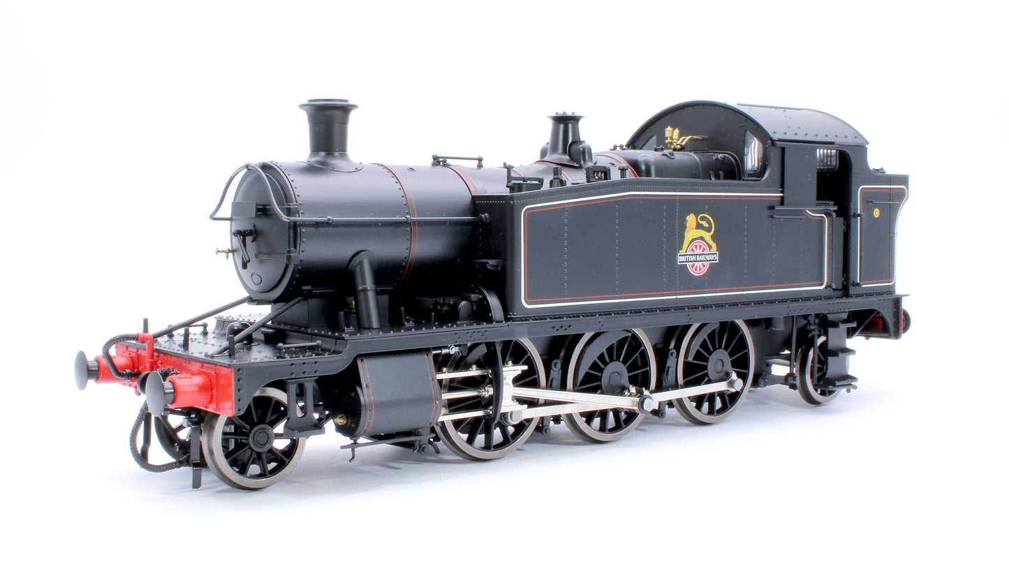 Class 55xx 2-6-2 BR Early Crest BR Lined Black Unnumbered Steam Locomotive - DCC Sound Fitted