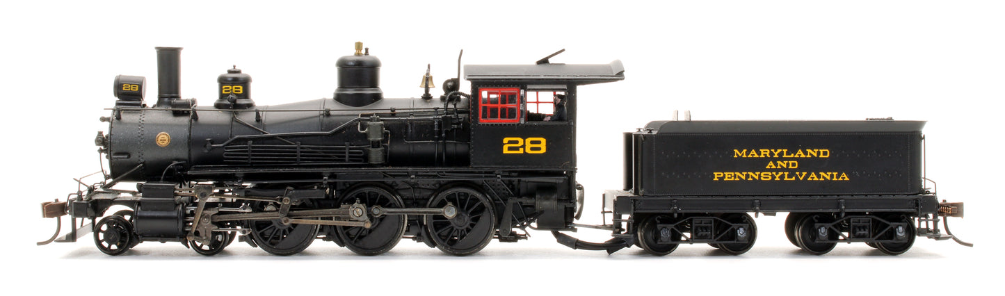 Pre-Owned 4-6-0 Maryland & Pennsylvania #28 (52" Driver) - DCC Sound