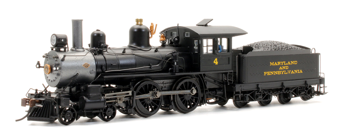 Pre-Owned 'Maryland & Pennsylvania' 4-4-0 Modern America Alco Richmond Steam Locomotive #4 - DCC Fitted