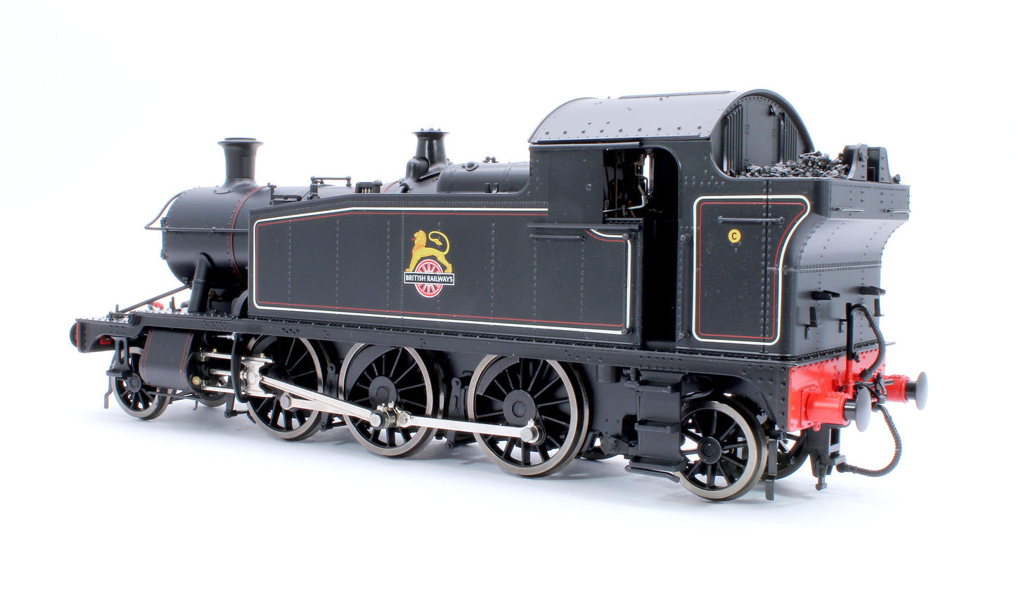 Class 55xx 2-6-2 BR Early Crest BR Lined Black Unnumbered Steam Locomotive - DCC Sound Fitted