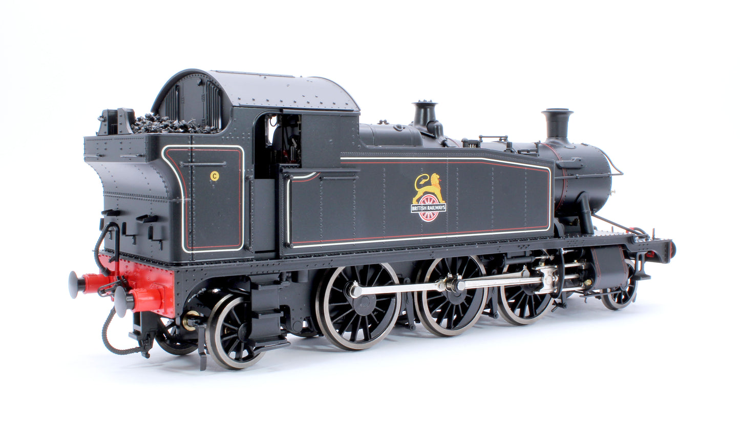 Class 55xx 2-6-2 BR Early Crest BR Lined Black Unnumbered Steam Locomotive - DCC Sound Fitted