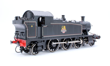 Class 55xx 2-6-2 BR Early Crest BR Lined Black Unnumbered Steam Locomotive - DCC Sound Fitted