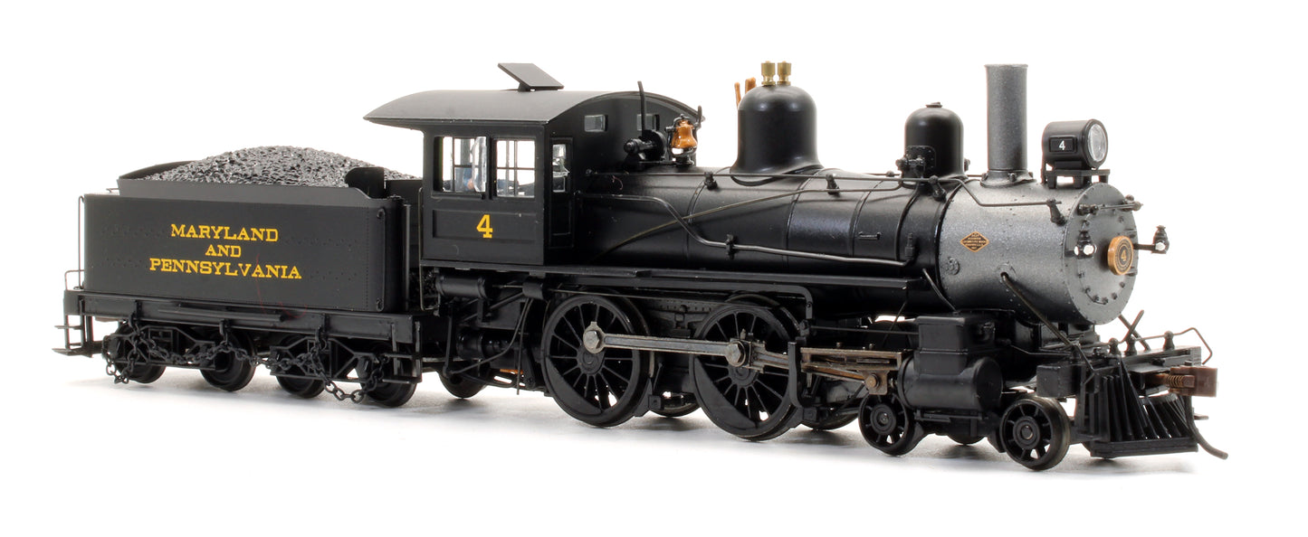 Pre-Owned 'Maryland & Pennsylvania' 4-4-0 Modern America Alco Richmond Steam Locomotive #4 - DCC Fitted