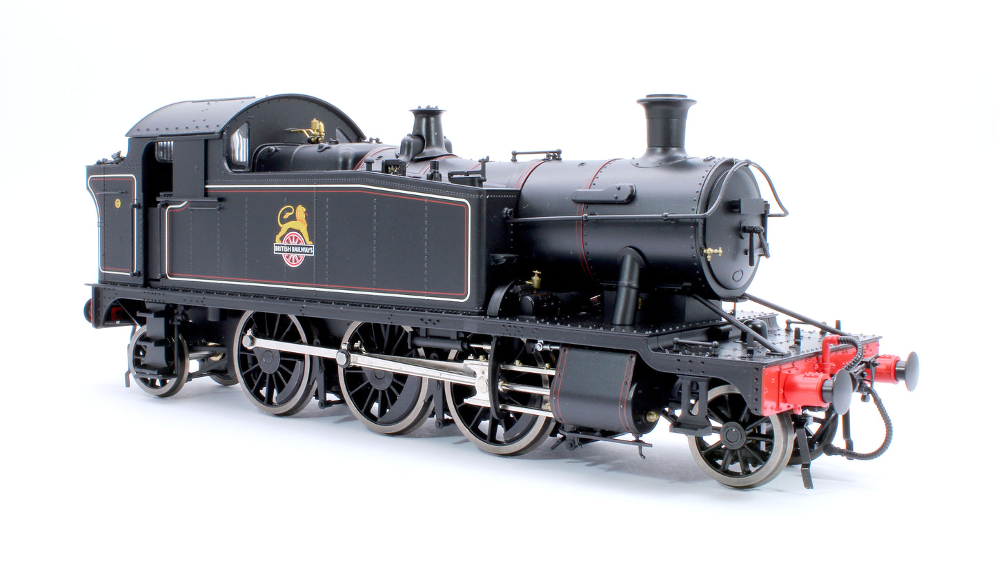 Class 55xx 2-6-2 BR Early Crest BR Lined Black Unnumbered Steam Locomotive