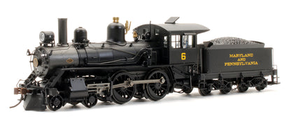 Pre-Owned 'Maryland & Pennsylvania' 4-4-0 Modern America Alco Richmond Steam Locomotive #6 - DCC Sound