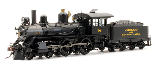 Pre-Owned 'Maryland & Pennsylvania' 4-4-0 Modern America Alco Richmond Steam Locomotive #6 - DCC Sound