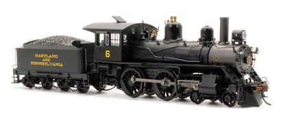 Pre-Owned 'Maryland & Pennsylvania' 4-4-0 Modern America Alco Richmond Steam Locomotive #6 - DCC Sound