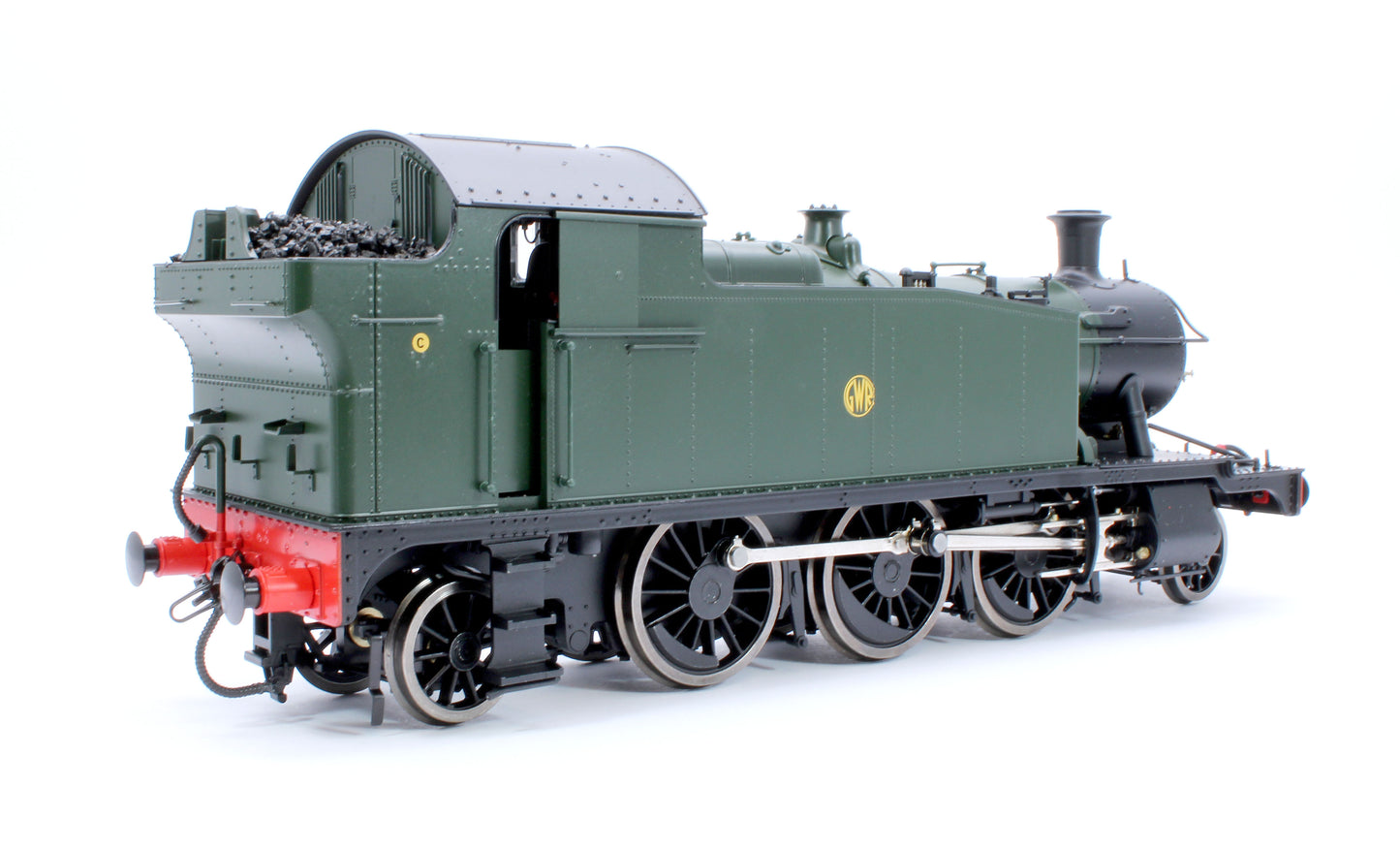 Class 55xx 2-6-2 Shirtbutton GWR Green Unnumbered Steam Locomotive