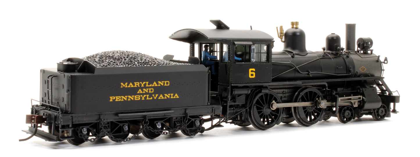 Pre-Owned 'Maryland & Pennsylvania' 4-4-0 Modern America Alco Richmond Steam Locomotive #6 - DCC Sound