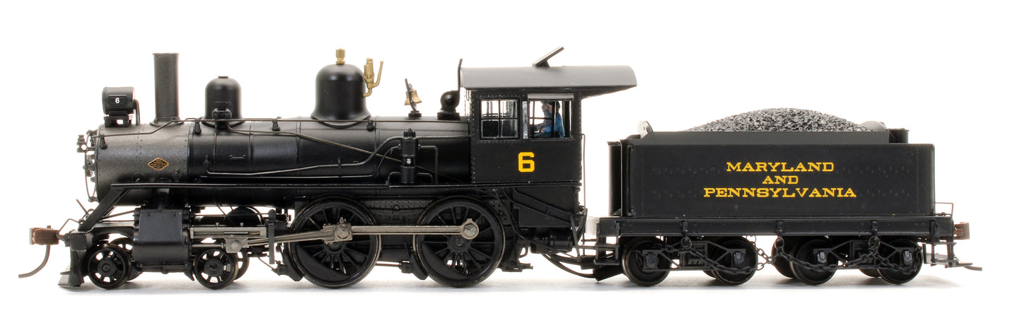 Pre-Owned 'Maryland & Pennsylvania' 4-4-0 Modern America Alco Richmond Steam Locomotive #6 - DCC Sound