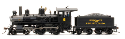 Pre-Owned 'Maryland & Pennsylvania' 4-4-0 Modern America Alco Richmond Steam Locomotive #6 - DCC Sound
