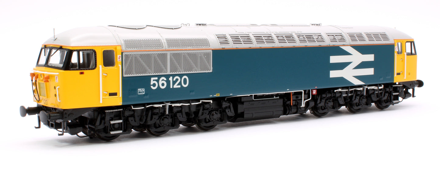 Pre-Owned CM - 56120 - LL Class 56 120 BR Blue Large Logo Diesel Locomotive