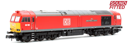 Class 60 60100 'Midland Railway Butterley' DB Cargo Diesel Locomotive - DCC Sound