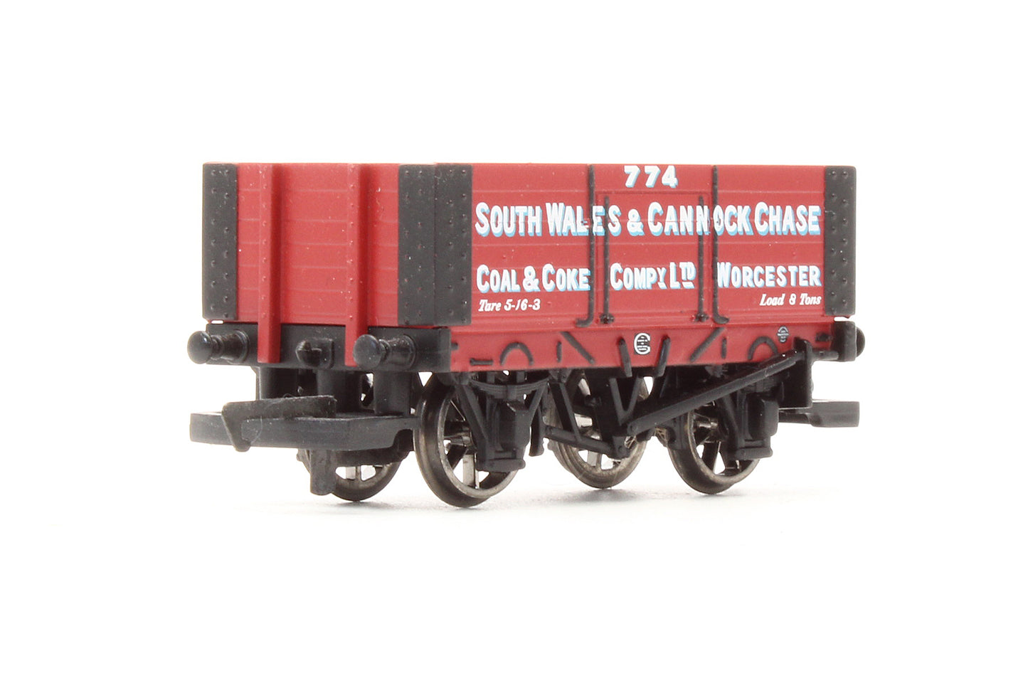 Pre-Owned 6 Plank Wagon 'South Wales & Cannock Chase' No.774