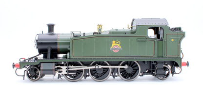 Class 55xx 2-6-2 BR Early Crest BR Lined Green Unnumbered Steam Locomotive