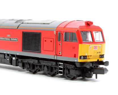 Class 60 60100 'Midland Railway Butterley' DB Cargo Diesel Locomotive