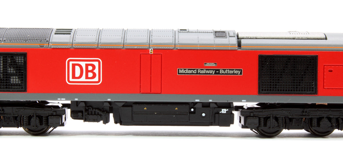 Class 60 60100 'Midland Railway Butterley' DB Cargo Diesel Locomotive - DCC Sound