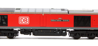 Class 60 60100 'Midland Railway Butterley' DB Cargo Diesel Locomotive - DCC Sound