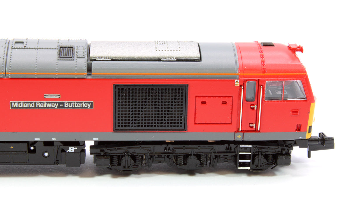 Class 60 60100 'Midland Railway Butterley' DB Cargo Diesel Locomotive - DCC Sound