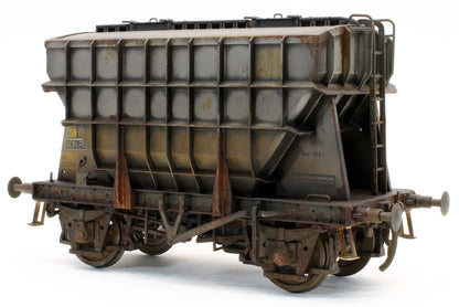 E3004BDW Bespoke Weathered Presflo Wagon Plain Grey 8706 (TOPS) - Deluxe Finish