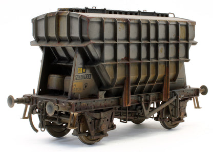 E3004BDW Bespoke Weathered Presflo Wagon Plain Grey 8706 (TOPS) - Deluxe Finish