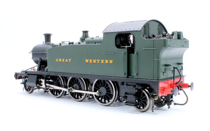 Class 55xx 2-6-2 Great Western Green Unnumbered Steam Locomotive - DCC Sound Fitted
