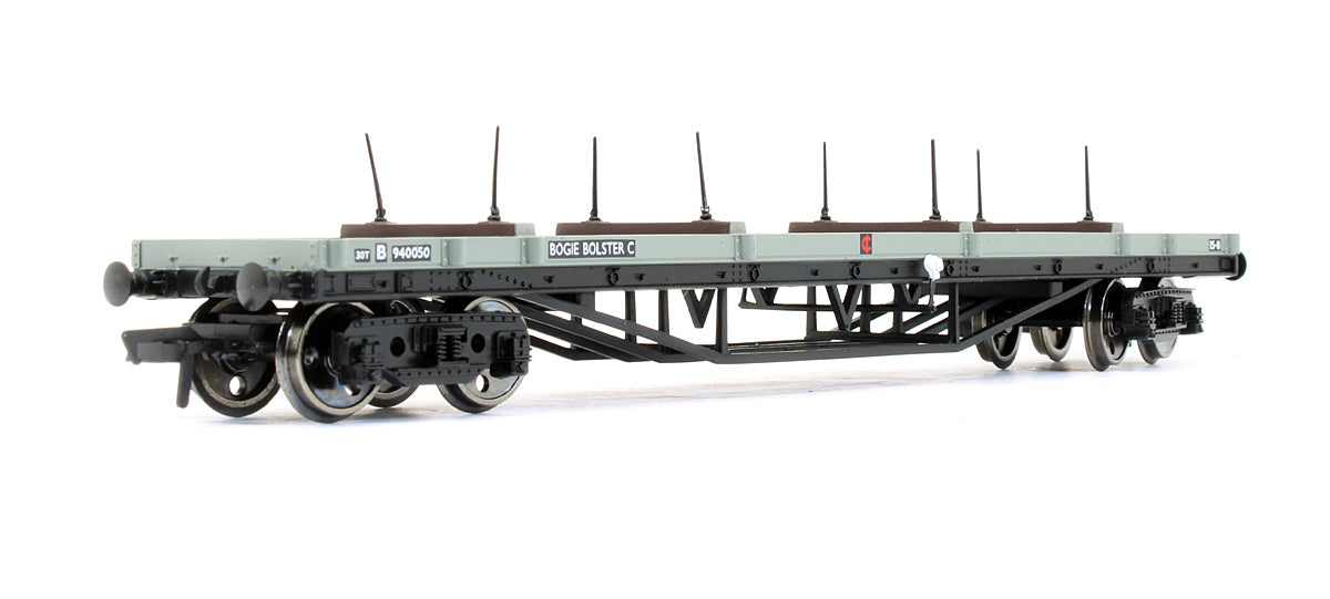 Pre-Owned Bogie Bolster Wagon BR Grey