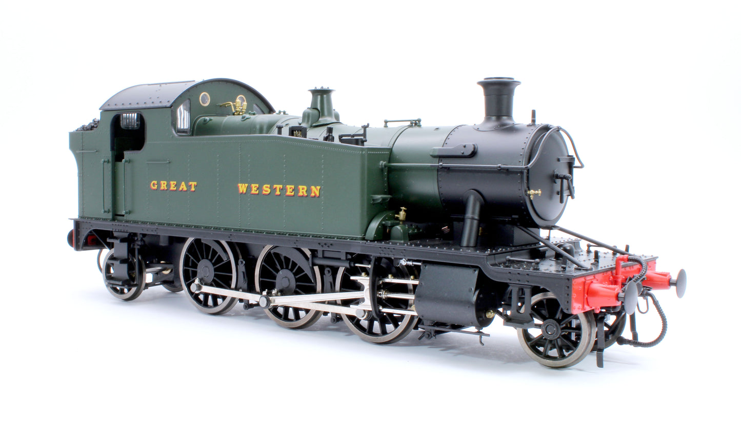 Class 55xx 2-6-2 Great Western Green Unnumbered Steam Locomotive - DCC Sound Fitted