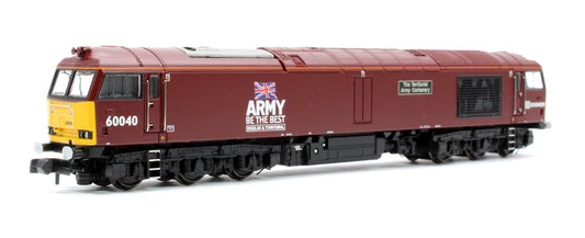 371-361 Pre-Owned Class 60 60040 'The Territorial Army Centenary' DB Schenker/Army Red Diesel Locomotive