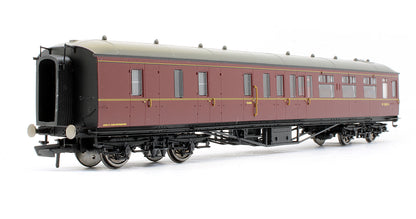 Pre-Owned BR Maroon Hawksworth Brake 3rd Class Coach 'W2185W'