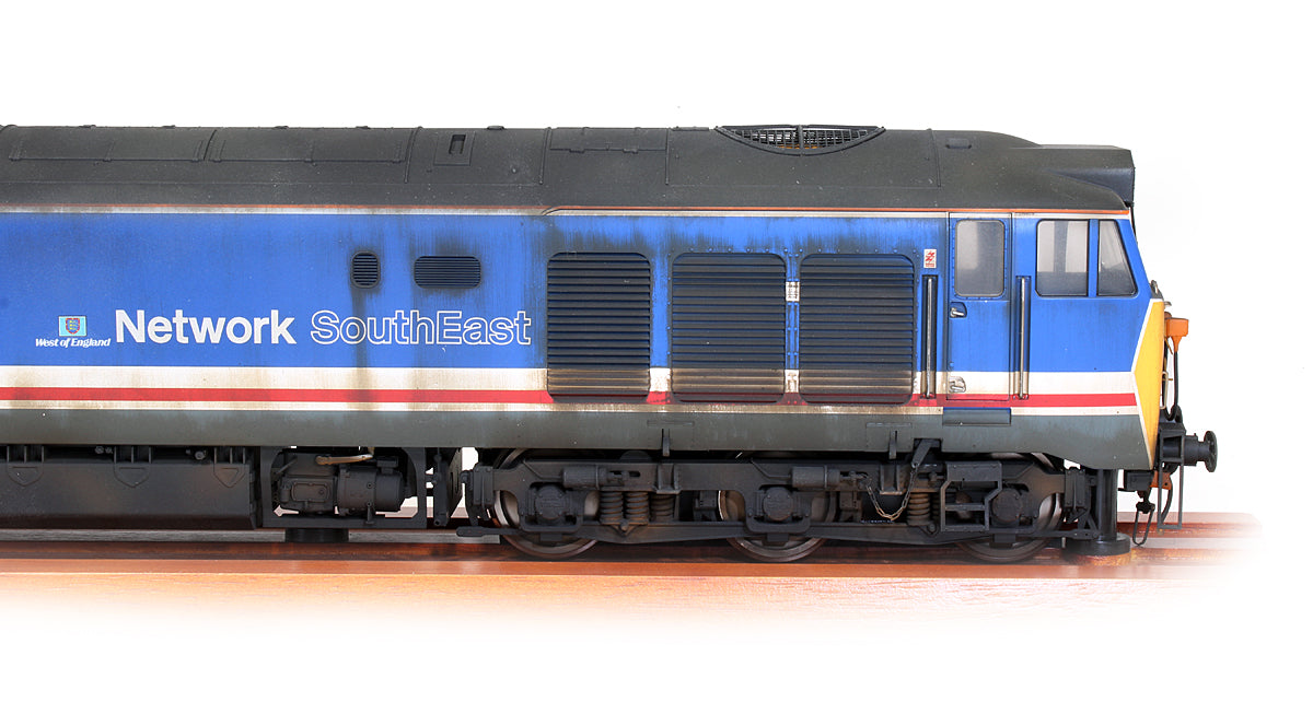 Pre-Owned Class 50 029 'Renown' Revised Network SouthEast Diesel Locomotive - Custom Weathered