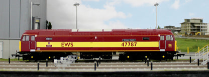 R30541 RailRoad Class 47/7 EWS 47787 'Windsor Castle' Diesel Locomotive