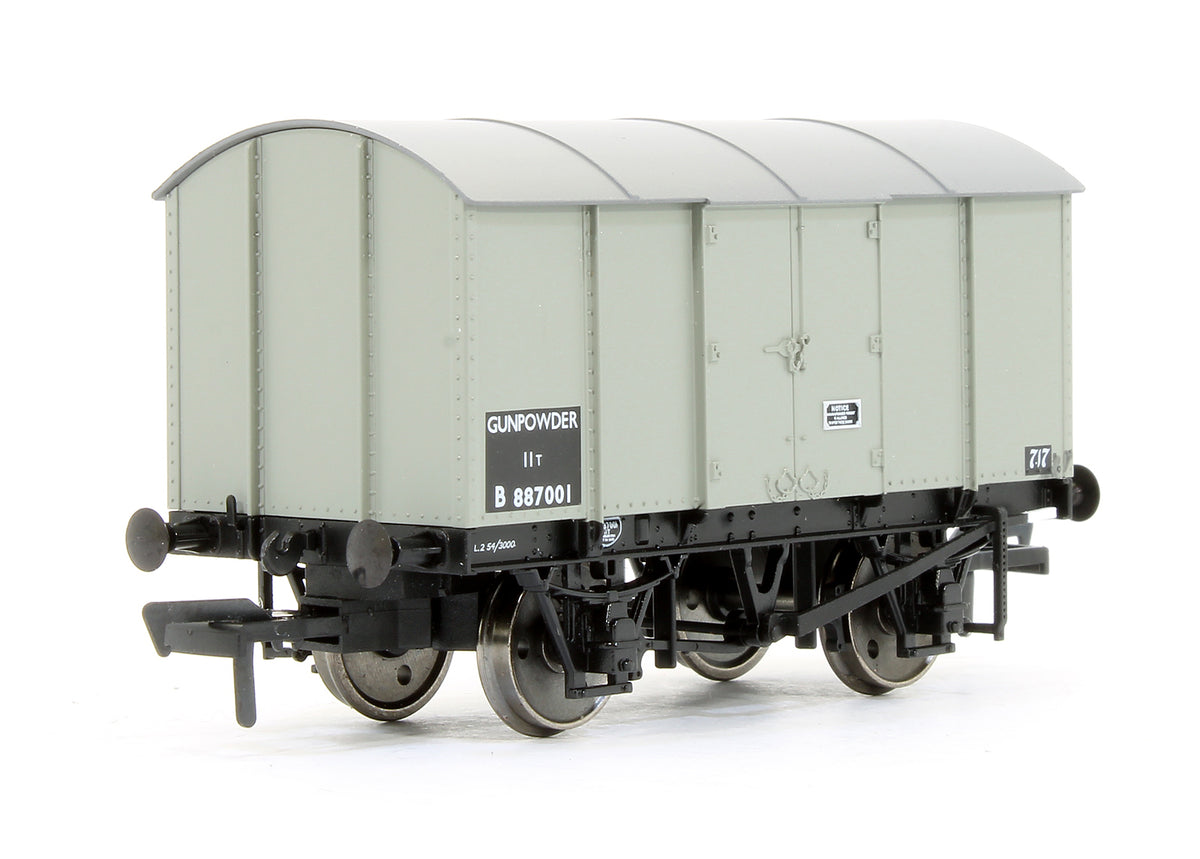 Pre-Owned Gunpowder Van - BR Grey No.B887001 (Diagram 1/260)