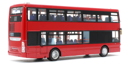UKBUS0078 Scania OmniCity Double Decker Bus All Plain Red