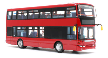UKBUS0078 Scania OmniCity Double Decker Bus All Plain Red