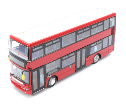 UKBUS0078 Scania OmniCity Double Decker Bus All Plain Red