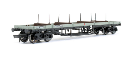 Pre-Owned 30T Bogie Bolster Wagon BR Grey With Steel Girders