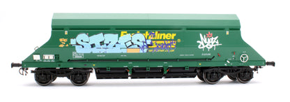 HIA Freightliner Green Heavy Haul Limestone Hopper 369008 Graffiti