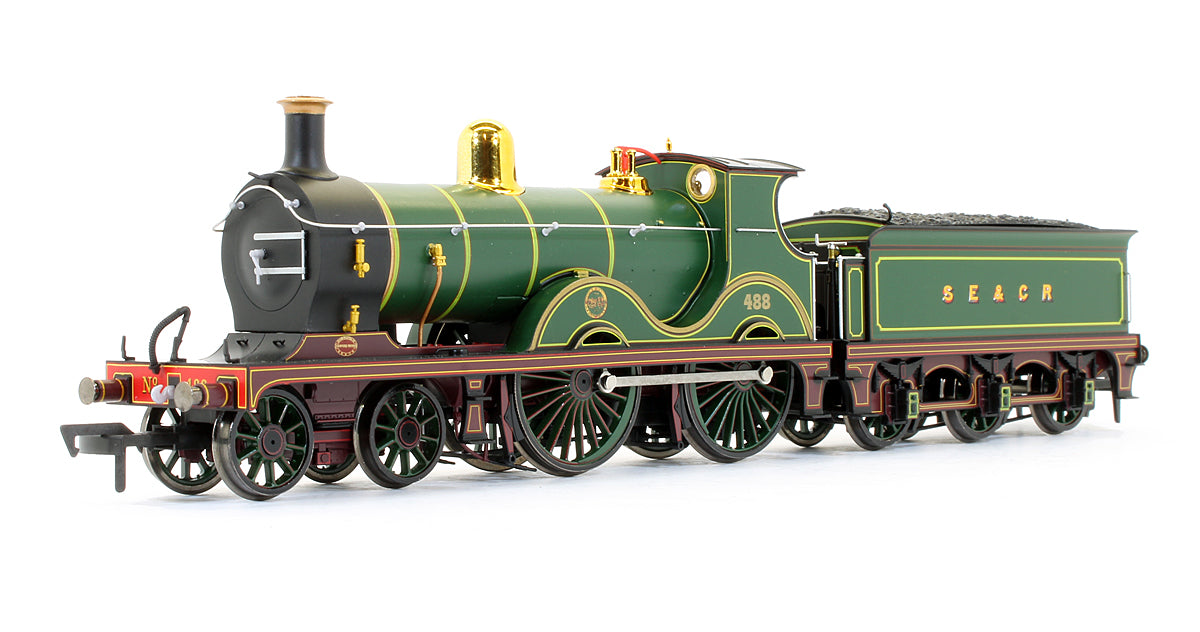Pre-Owned 4S-027-001 Wainwright D Class SECR Green 4-4-0 Steam Locomotive No.488 (Pre Grouping Silk Finish) Exclusive Edition