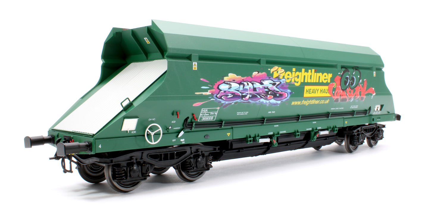 HIA Freightliner Green Heavy Haul Limestone Hopper 369008 Graffiti