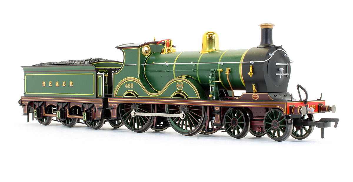 Pre-Owned 4S-027-001 Wainwright D Class SECR Green 4-4-0 Steam Locomotive No.488 (Pre Grouping Silk Finish) Exclusive Edition