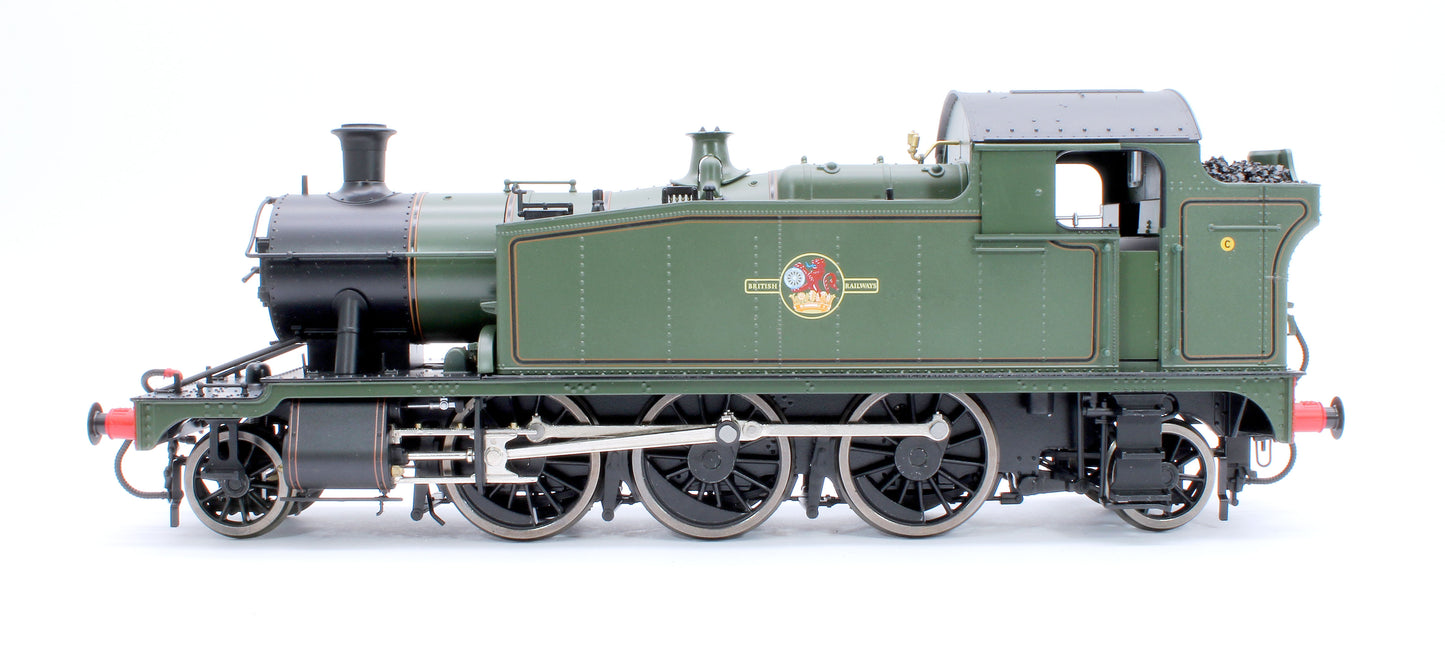Class 55xx 2-6-2 BR Late Crest BR Lined Green Unnumbered Steam Locomotive - DCC Sound Fitted
