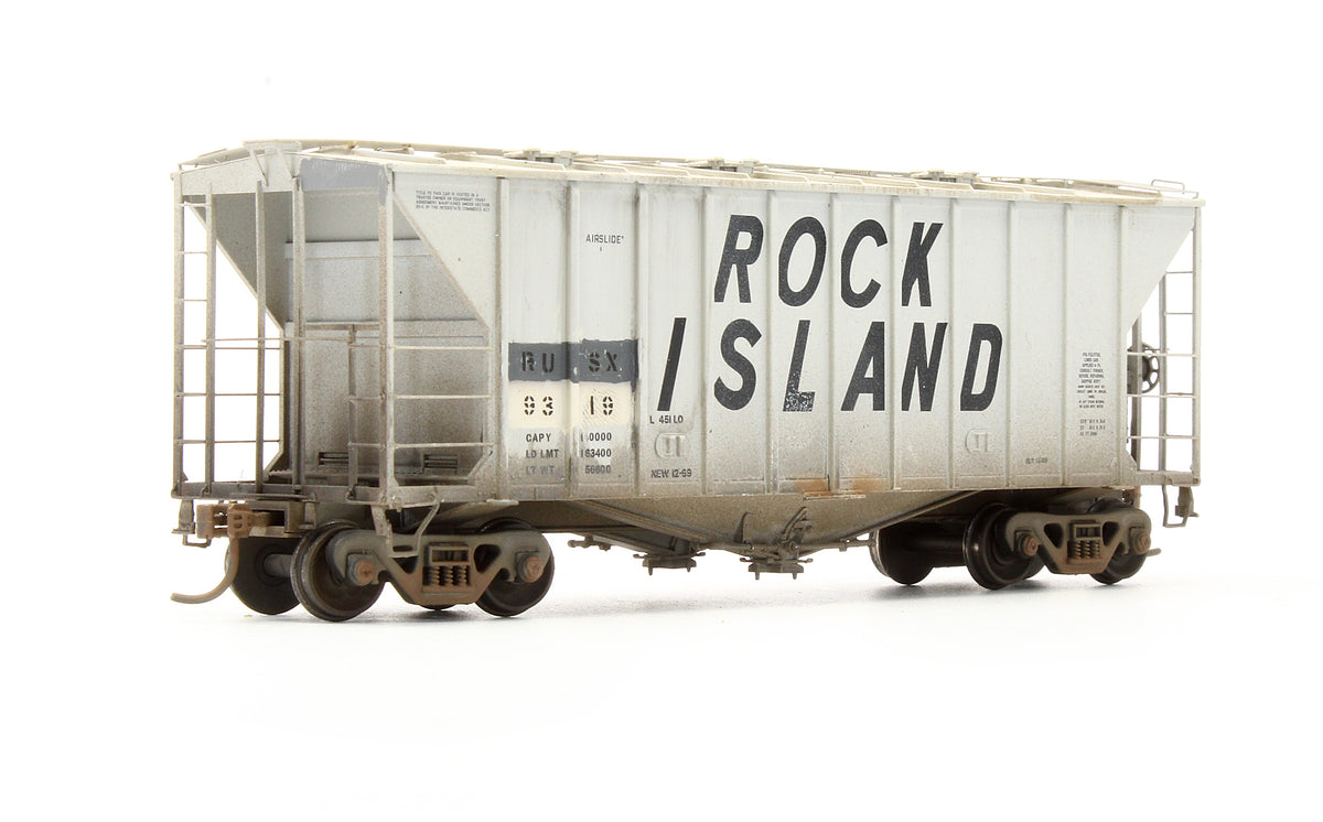 Pre-Owned Rock Island 40' 2600 CF Airslide - Road #9319 - Custom Weathered
