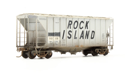 Pre-Owned Rock Island 40' 2600 CF Airslide - Road #9319 - Custom Weathered